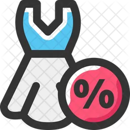 Dress Sale  Icon