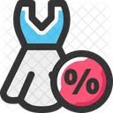 Dress Discount Dress Sale Dress Offer Icon
