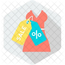 Dress sale  Icon