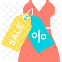 Dress Sale Discount Dress Icon