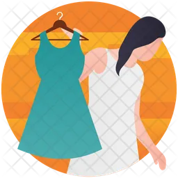 Dress Shopping  Icon