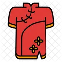 Cheongsam Clothes Chinese New Year Icon
