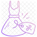 Dress Tag Label Sale Icon