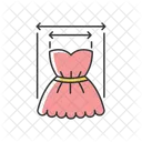 Dress Width  Icon