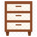 Dressers Drawer Table Icon