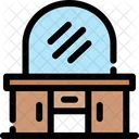 Dressing Table Furniture Icon