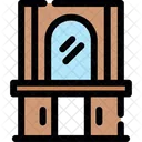 Dressing Table Furniture Icon