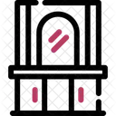 Dressing Table Furniture Icon