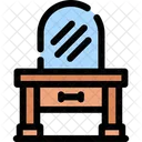 Dressing Table Furniture Icon
