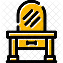 Dressing Table Furniture Icon