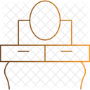 화장대 가구 거울 아이콘