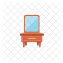 Dressing Table Furniture Mirror Icon