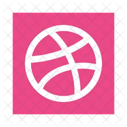 Dribbble Logo Icon