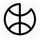 Dribbeln Dribbeln Basketball Symbol