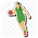 Dribble Basketball Icon