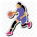 Dribble Basketball Icon