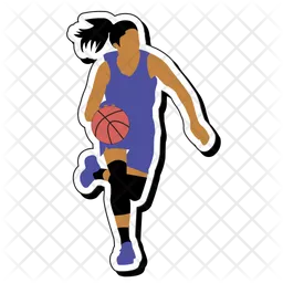 Dribble Basketball  Icon