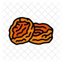 Dried Apricot Apricot Dried Icon
