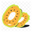 Dried Kiwi Kiwi Chips Dried Fruit Icon