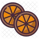 Dried Fruit Oranges Smell Icon
