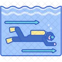 Drift Diving  Icon