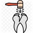 Drill Dental Tool Cavity Treatment Icon