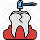 Drill Dental Tool Cavity Treatment Icon