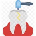 Drill Dental Tool Cavity Treatment Icon