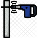 Drill Wall Work Icon