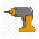 Drill Tool Construction Icon