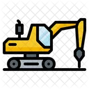 Drill excavator  Icon
