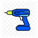 Drill Construction Tool Icon