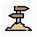 Direction Orientation Path Icon