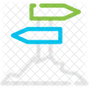 Direction Orientation Path Icon