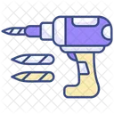 Drill Tool Machine Icon