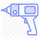Drill Machine Duotone Line Icon Icon