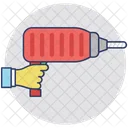 Drill Machine Hand Icon