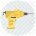 Drill Machine Cutter Electric Icon