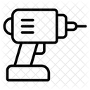 Drill Outline  Icon