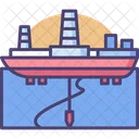 Drill Ship  Icon