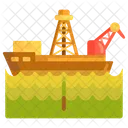 Drill Ship  Icon