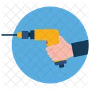 Drilling Drill Machine Handheld Tool Icon