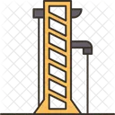 Drilling Borehole Machinery Icon