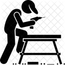 Drill Driller Carpenter Icon