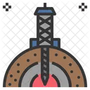Drilling Geology Exploration Icon