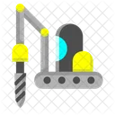 Drilling Tool Construction Icon