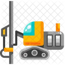 Drilling Machine Drilling Transportation Icon