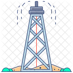 Drilling Rig  Icon