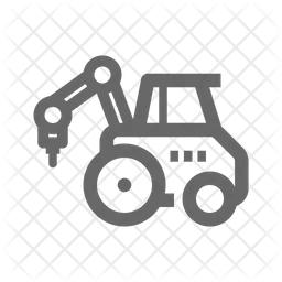 Drilling Vehicle  Icon