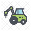 Drilling Vehicle  Icon